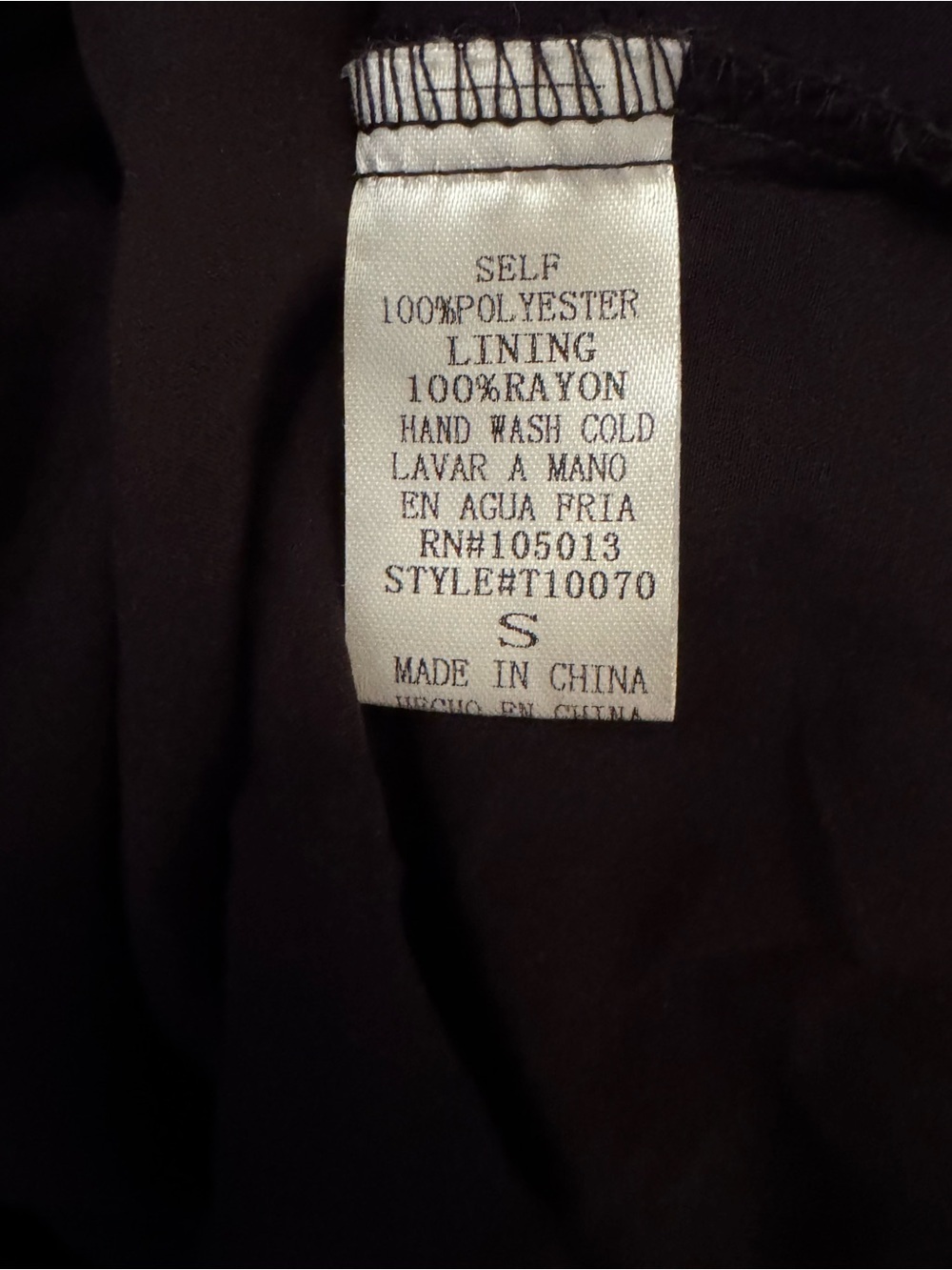Savanna Jane Black Swiss Dot Floral Embroidered Boho Blouse Size S - Picture 5 of 5